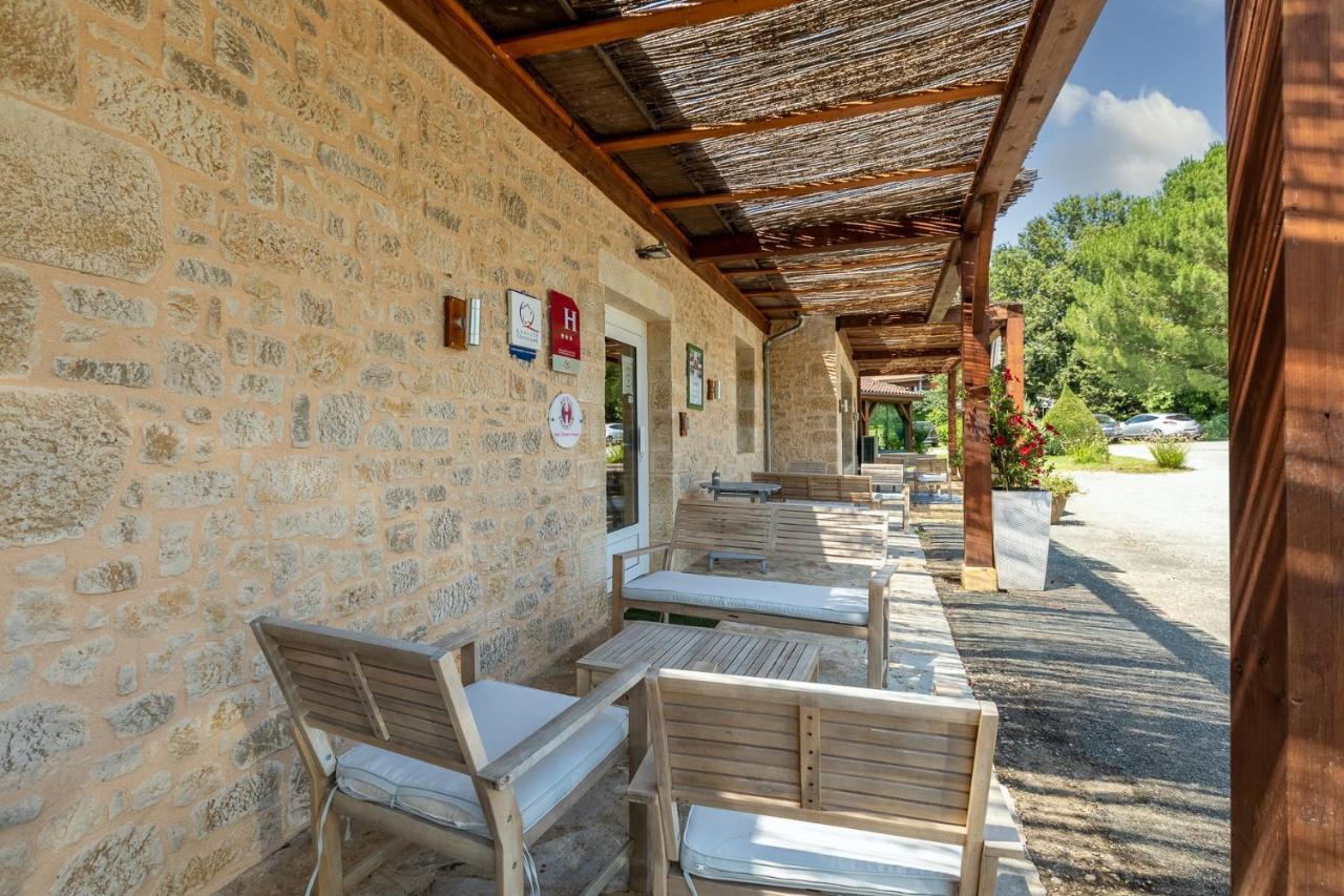 Hotel L'Oustal De Vezac Exterior foto